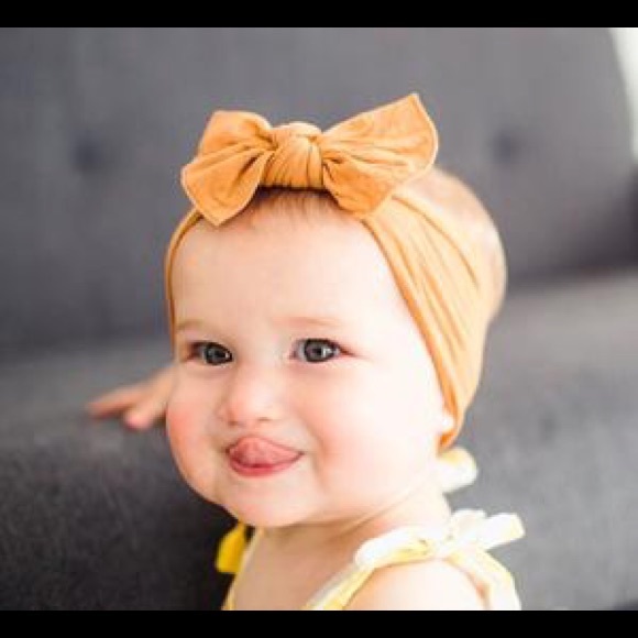 Brand New Baby Toddler Girl Bow Headbands - Picture 3 of 8